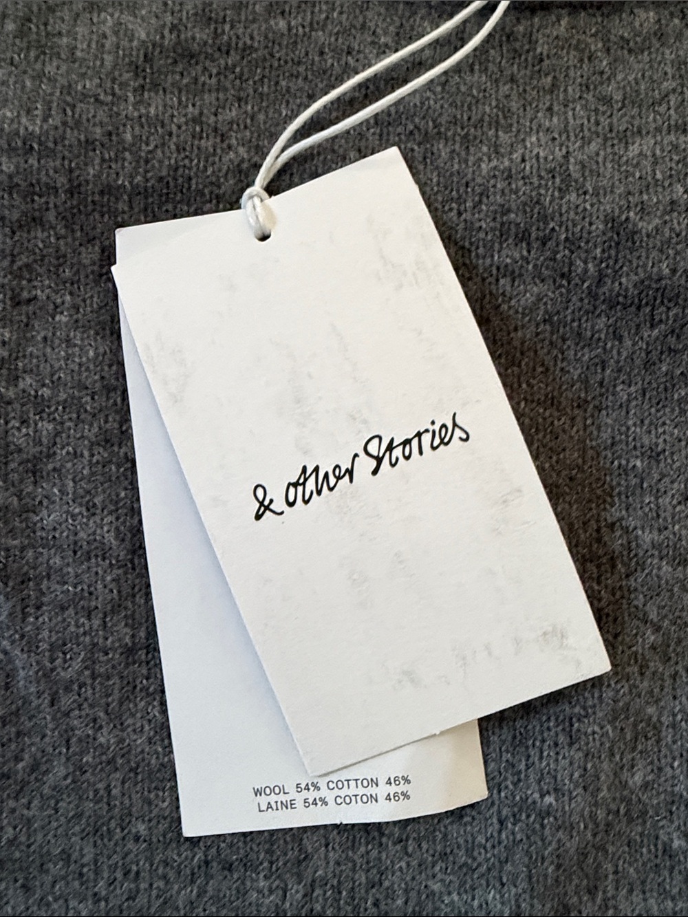 Dark Grey boxy sweater - Picture 4 of 4